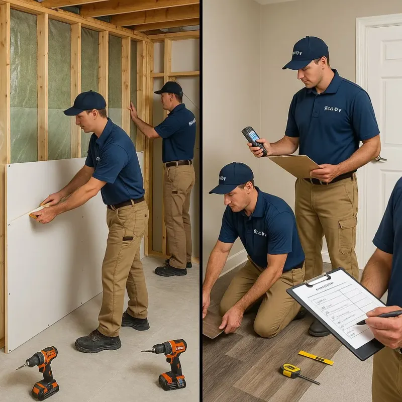 Repairs and Reconstruction process in Prescott, AR